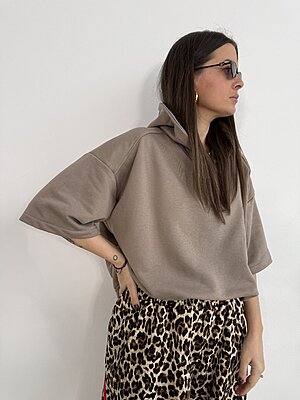 Felpa cappuccio Set Marwa