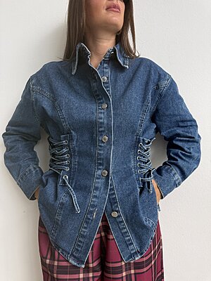 Camicia Corsetto denim