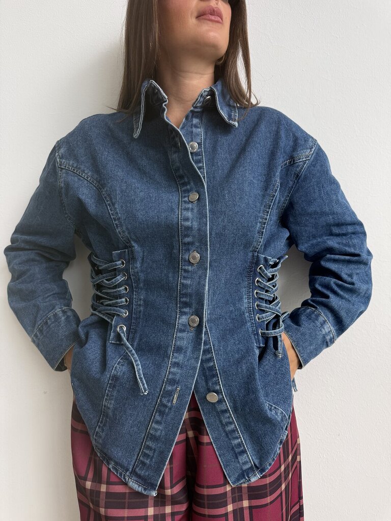 Camicia Corsetto denim 