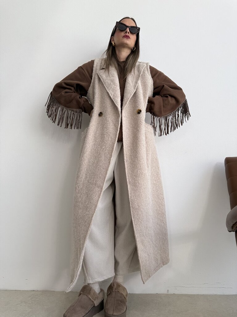 Smanicato extralong - Avorio 