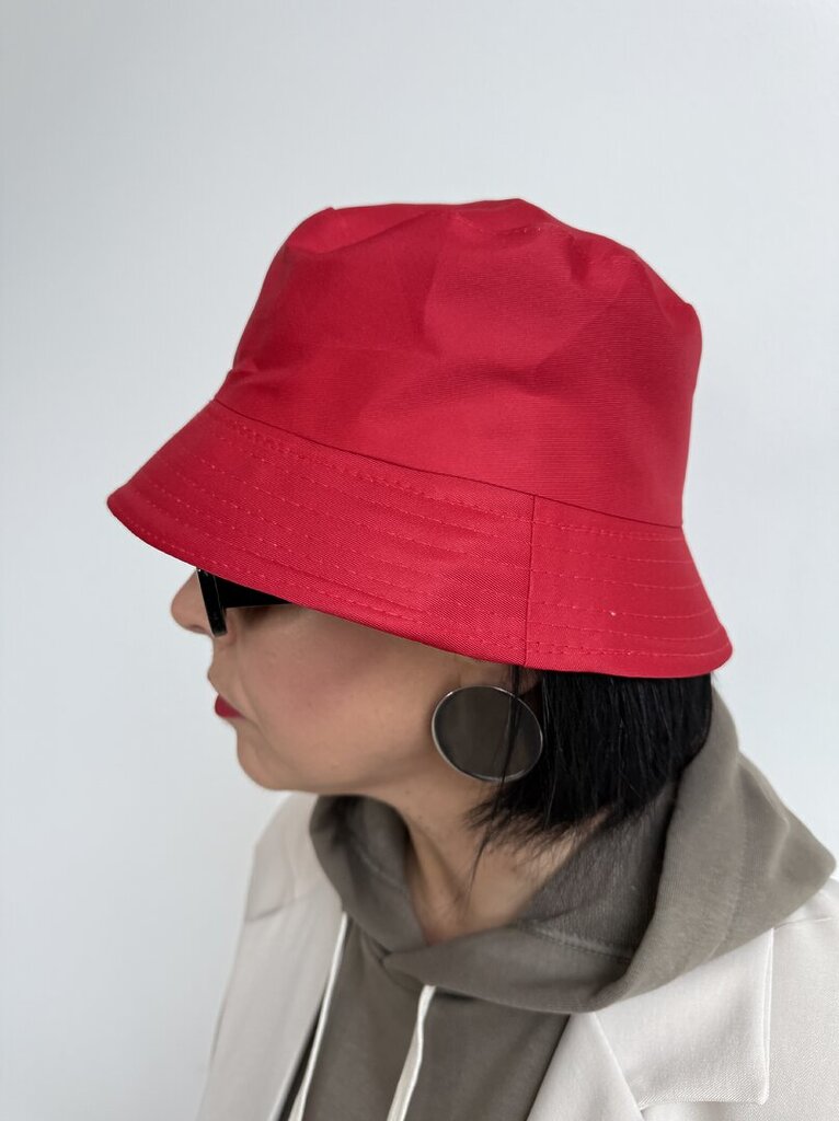 Cappello pescatora cotone tecnico - Rosso 