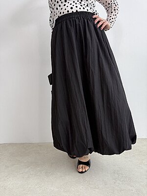 Gonnellone palloncino tasca