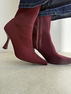 Tronchetto BEYONCE' bordeaux
