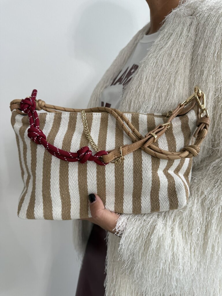 Bag MIU JACQUARD nocciola 