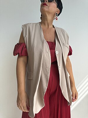 Gilet Cupro