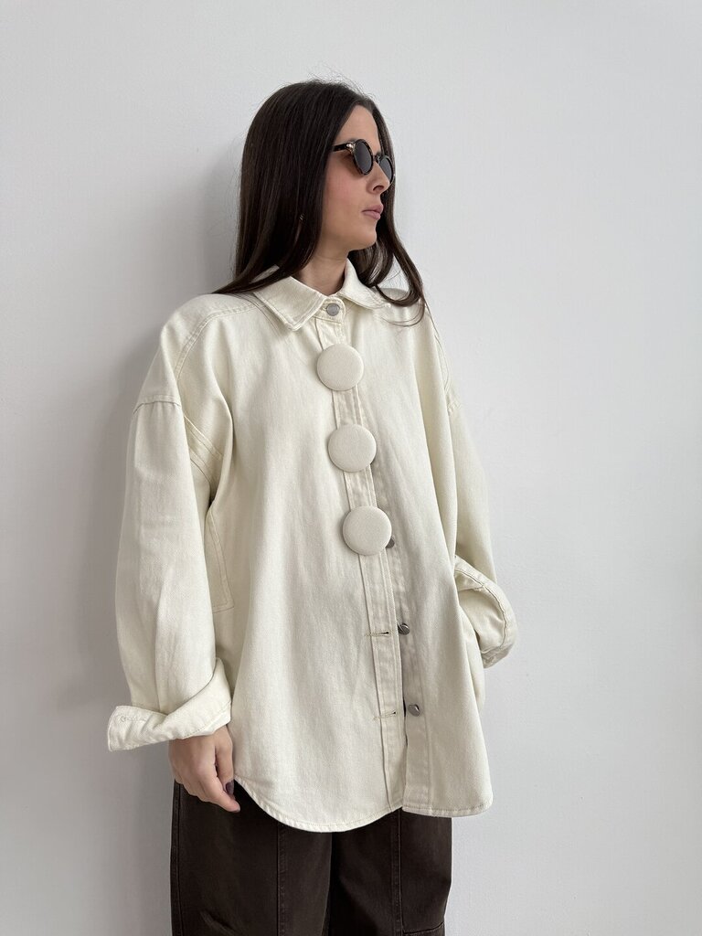 Camicia Bigbotton panna 