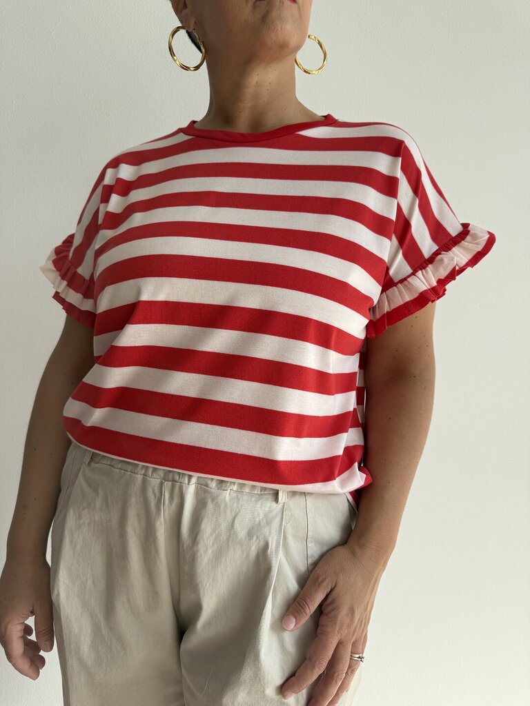 Ts Paola m/rouches - Rosso 