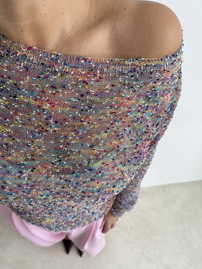 Maglia coriandolo - multicolore 