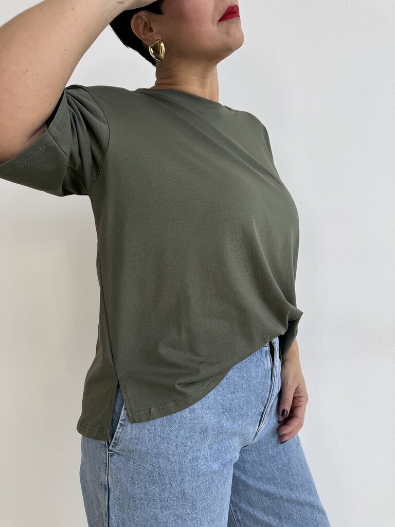 Ts Brooklyn m/c - verde militare 