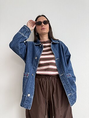 Giacca Rombobollo Red Denim