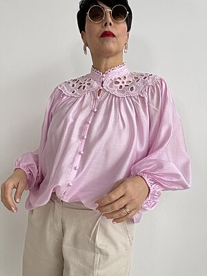 Camicia Sangallo scollo