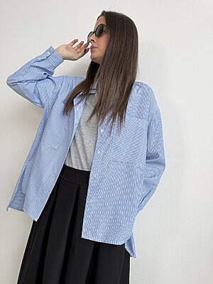 Camicia bacchetto stretto