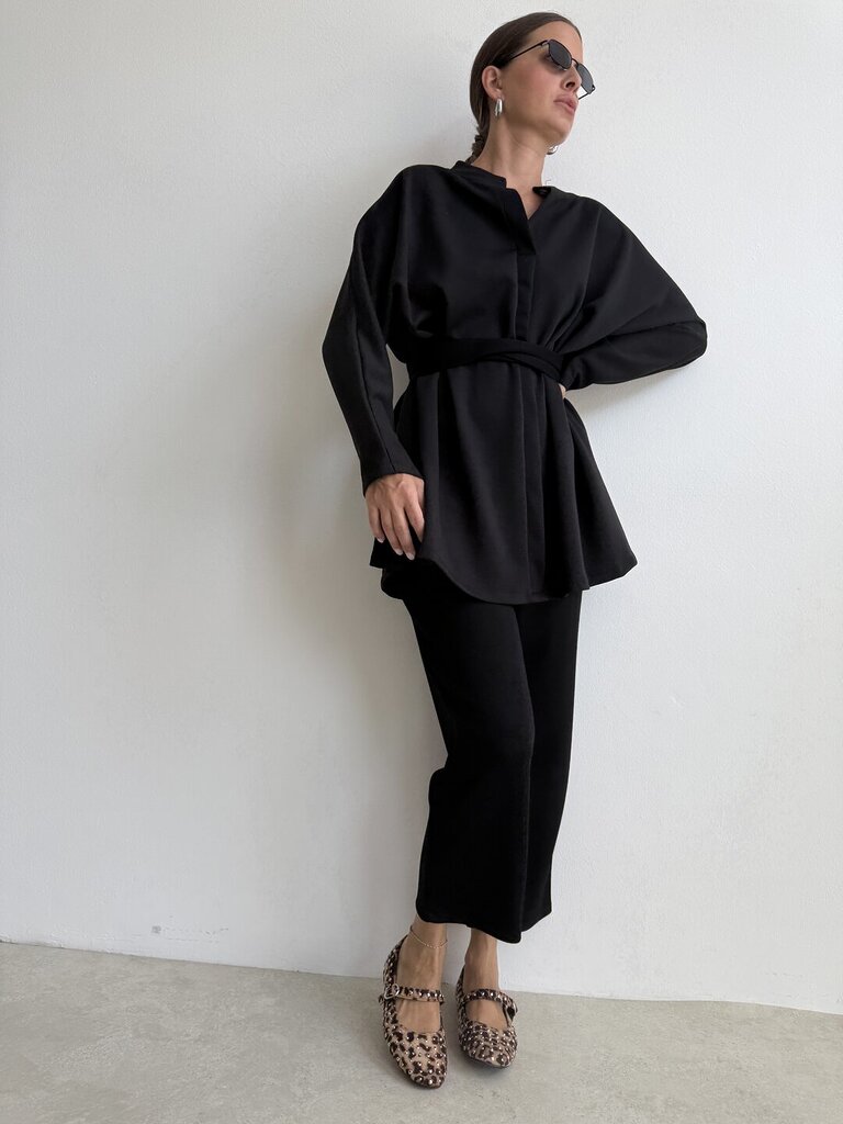 Set DENISE panta & dress - Nero 