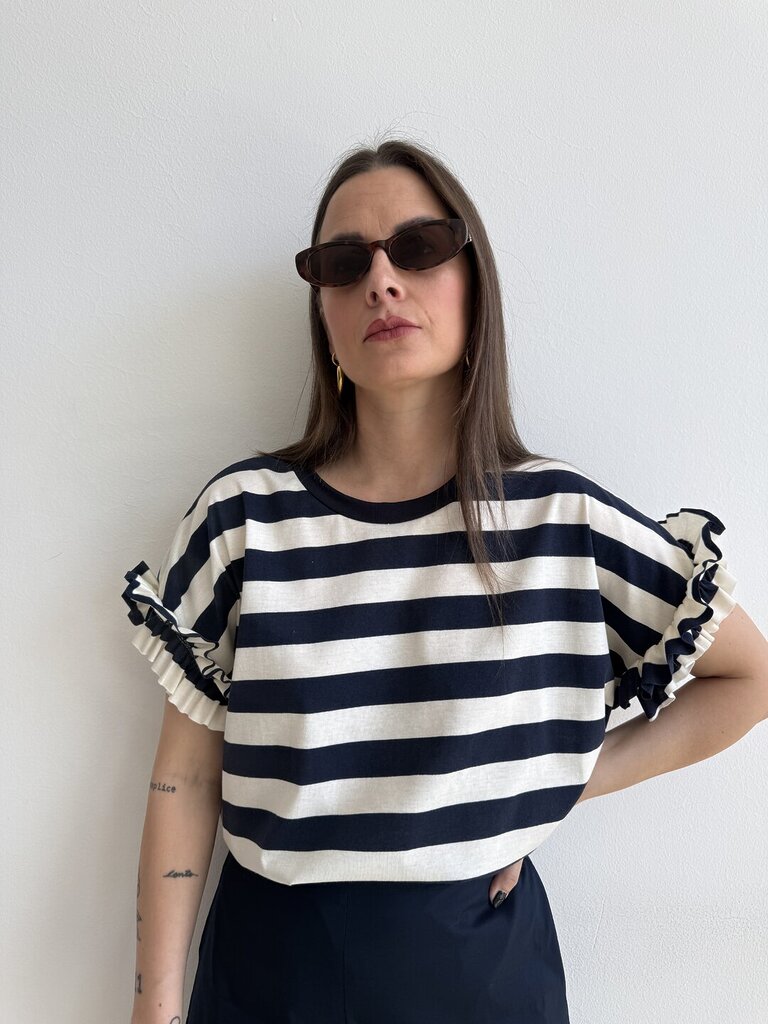 Ts Paola m/rouches - Blu 