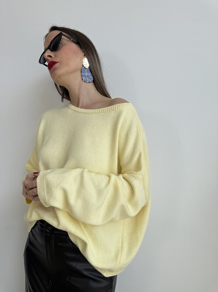 Pull LUISA cotone - Giallo 