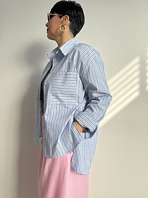 Camicia bacchetto largo