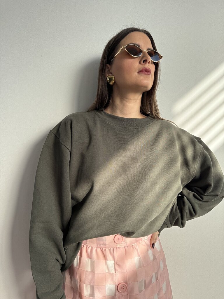 Felpa Francesca - verde militare 