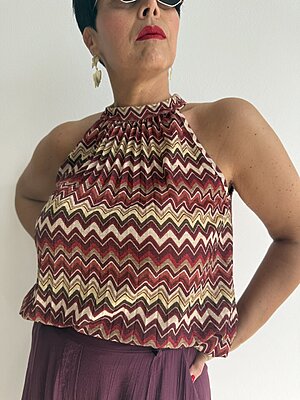 Top ZigZag Lurex
