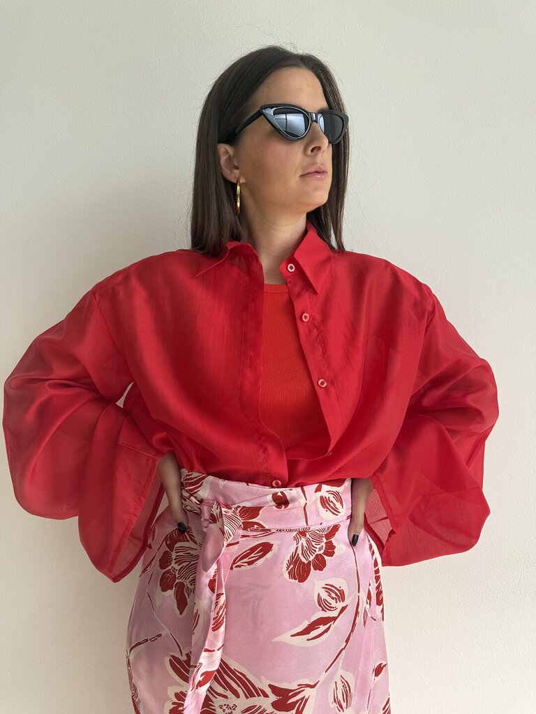 Camicia Francesca - Rosso 