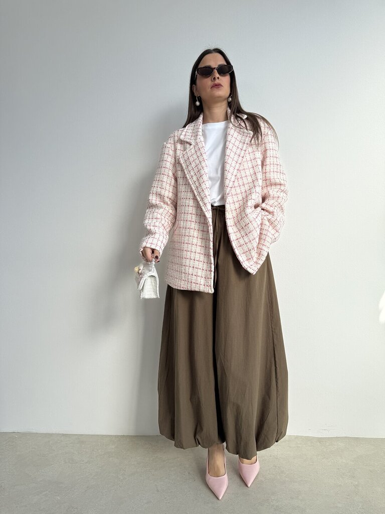 Panta fondo balloon - verde militare 