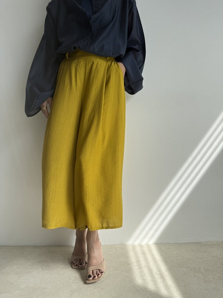 Panta culotte Liliana - senape 