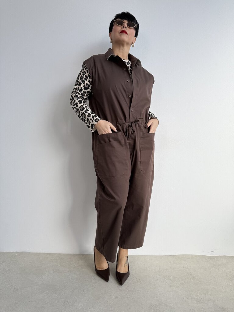 Tutona Salopette Big - cioccolato 