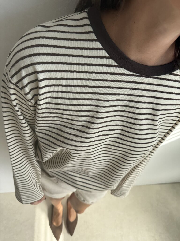 Maglia Fortunata rigolina - Marrone 