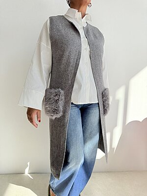 Gilet tasca FUR