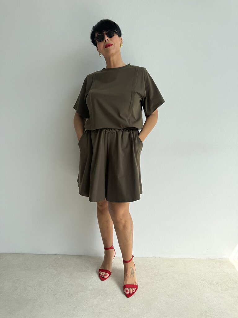 Set completo Flora - verde militare 