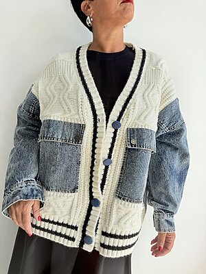 Maxi cardigan DUO