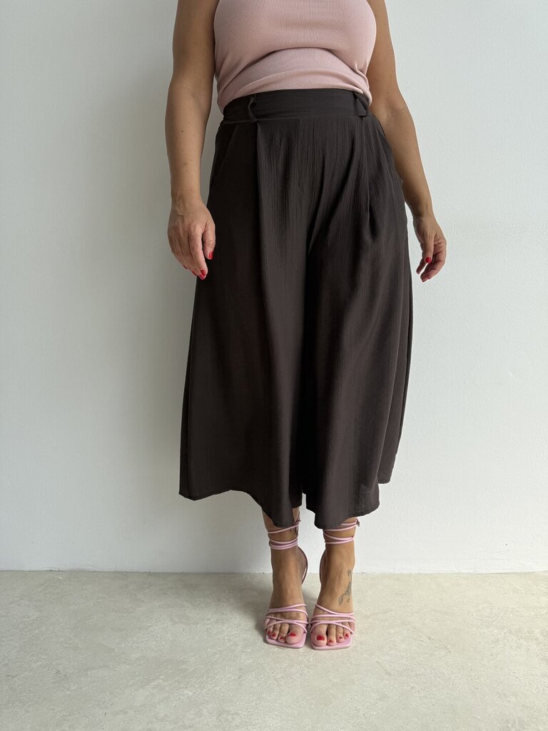 Panta culotte Liliana - cioccolato 
