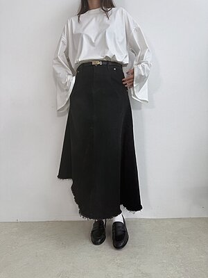 Gonna Blackdenim frangetta