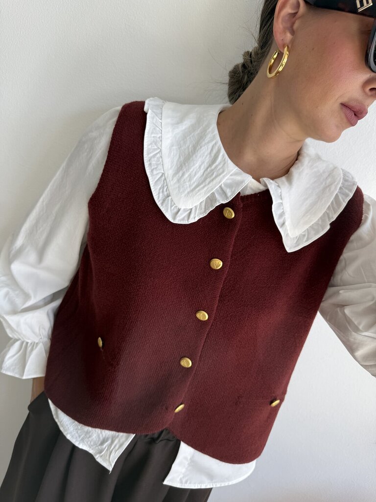 Set Cam Gilet DOROTY - Bordeaux 