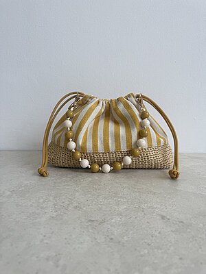 Bag ballstripe yellow