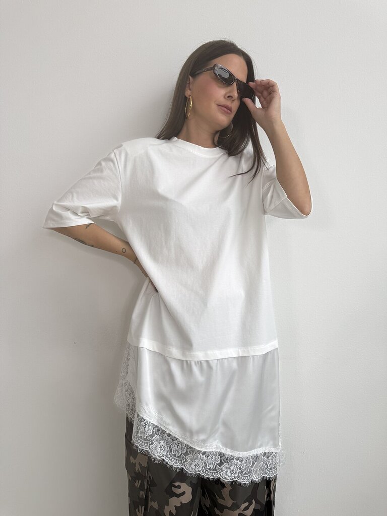 Ts Dressing pizzo - Bianco 