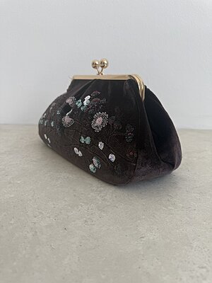Bag Velvet brown