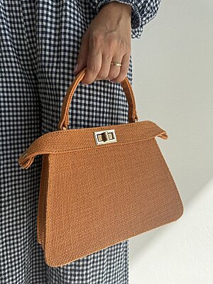 Bag TRAPEZIO arancio