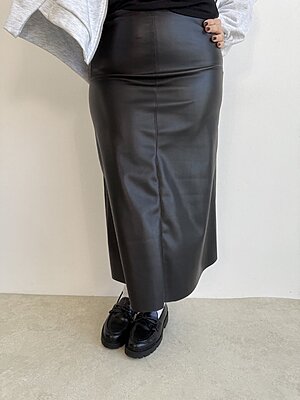 Gonna campana ecopelle