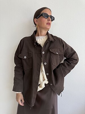 Camicia denim color ELETTRA
