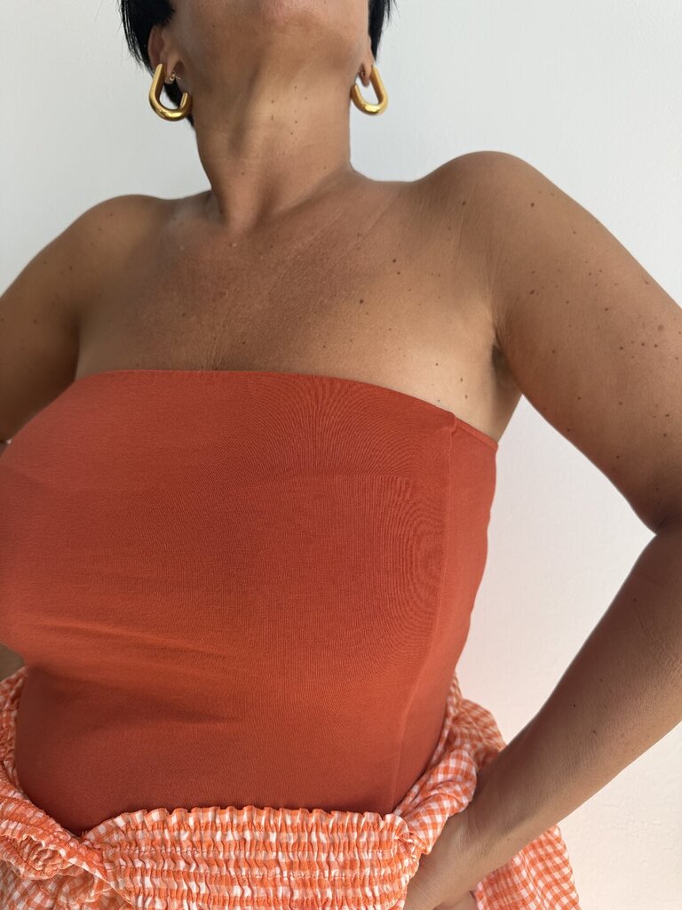 Top fascia - arancio 