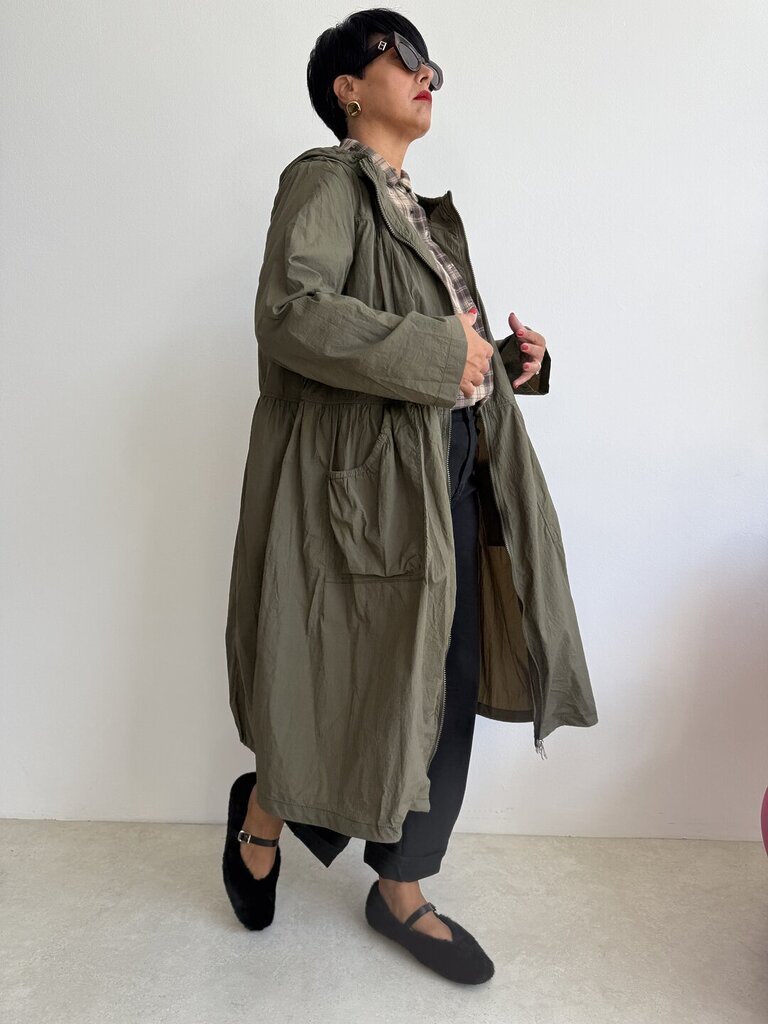 Impermeabile lungo MILITARY 