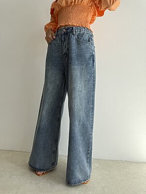 Jeans HARPER over denim stone