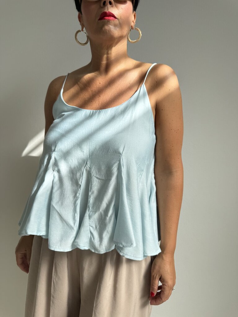 Top Canotta Doroty - Celeste 