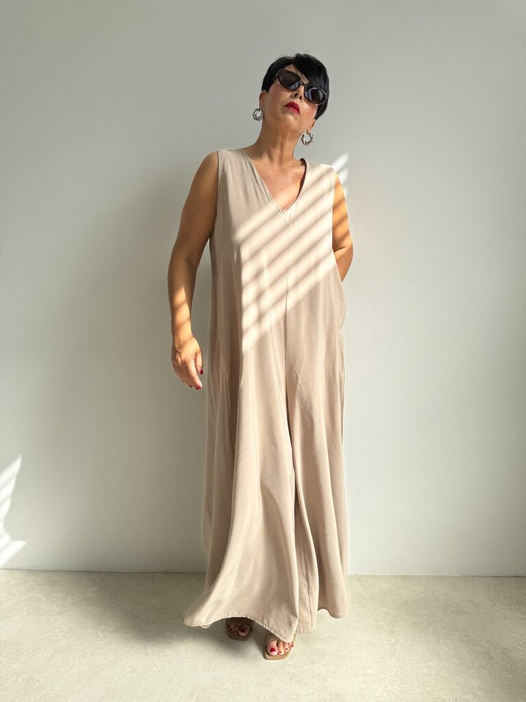 Salopette Cupro - Beige 