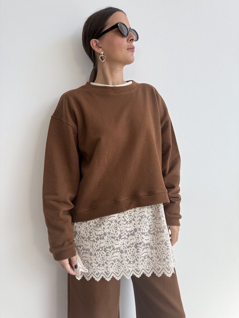 Set felpa scatola Ingrid - marrone 