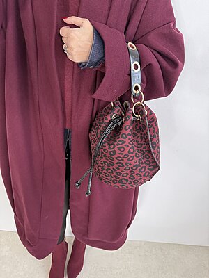 Bag secchiello macu rosso