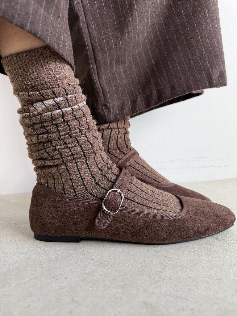 Ballerina SQUARE brown 