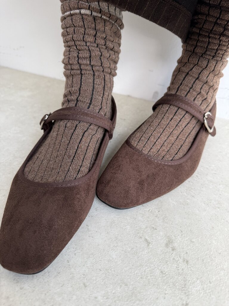 Ballerina SQUARE brown 