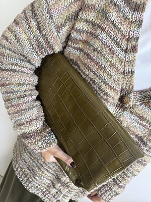 Bag CROCO oliva