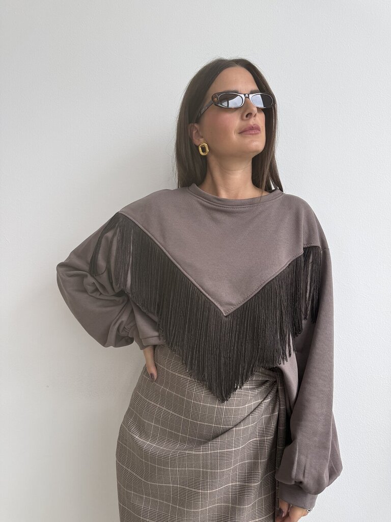 Felpa Charleston - Marrone 